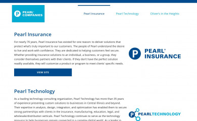 pearlcompanies.com screenshot
