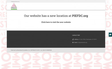 pearlandivy.org screenshot