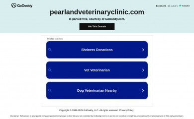 http://pearlandveterinaryclinic.com screenshot