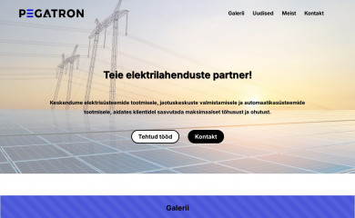 pegatron.ee screenshot