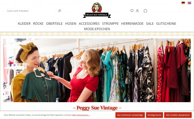 peggysuefrankfurt.de screenshot
