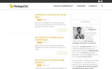 pedagoclic.fr screenshot