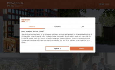 pedagogenpark.se screenshot