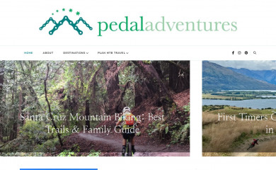 pedaladventures.com screenshot