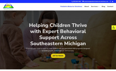 pediatricbehaviorsolutions.com screenshot