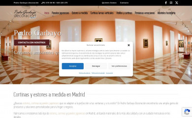 pedrogarbayodecoracion.com screenshot