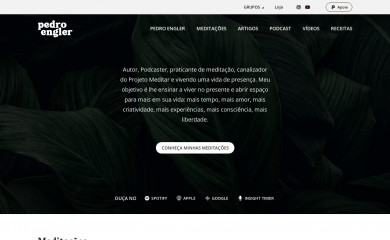 pedroengler.com screenshot
