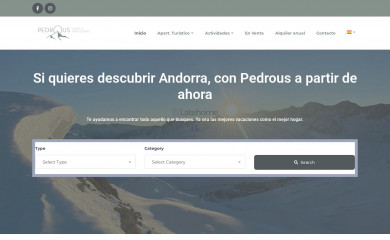 pedrous.com screenshot