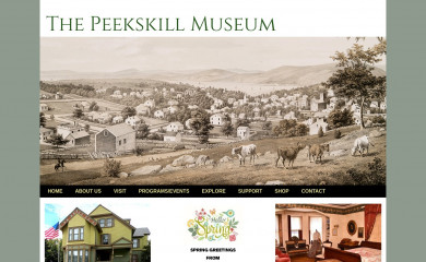 peekskillmuseum.org screenshot