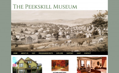 peekskillmuseum.org screenshot