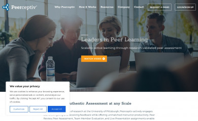 peerceptiv.com screenshot