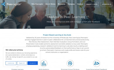 peerceptiv.com screenshot