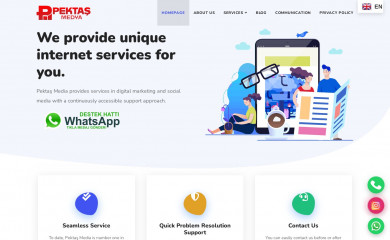pektasmedya.com screenshot