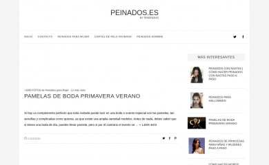 peinados.es screenshot