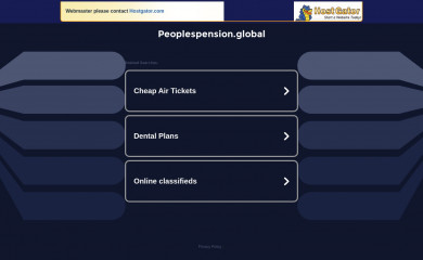 peoplespension.global screenshot