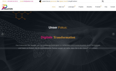 peloton-it.de screenshot