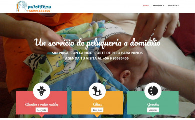 peloninos.cl screenshot