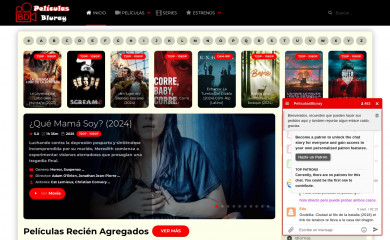 peliculasbluray.com screenshot
