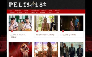 pelis182.com screenshot