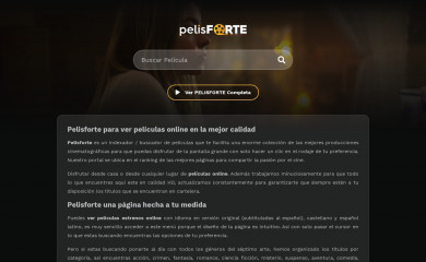 pelisforte.se screenshot