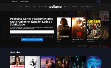 pelispop.me screenshot