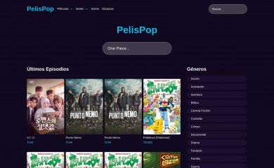 pelispop.lat screenshot