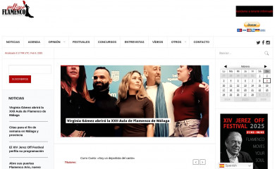 pellizcoflamenco.es screenshot