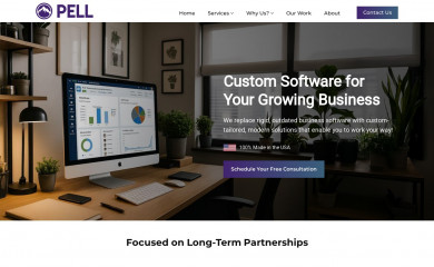 pellsoftware.com screenshot