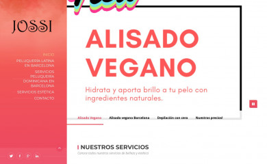 peluqueriayesteticajossi.com screenshot