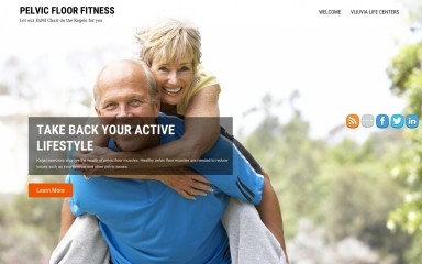 pelvicfitnesscenters.com screenshot