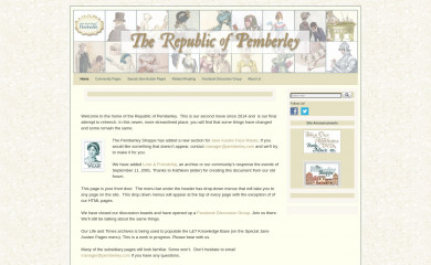 pemberley.com screenshot