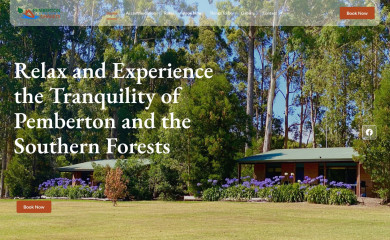 pembertonlakeviewchalets.com.au screenshot