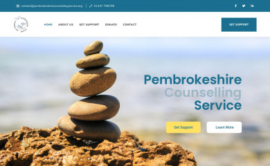 pembrokeshirecounsellingservice.org screenshot