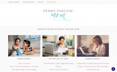 pennypinchinmom.com screenshot