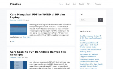 http://penablog.com screenshot
