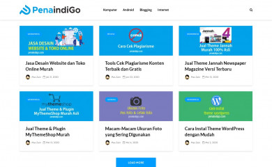 http://penaindigo.com screenshot
