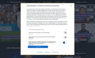 penamadridista.hu screenshot