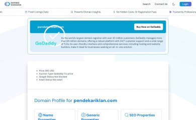 pendekariklan.com screenshot
