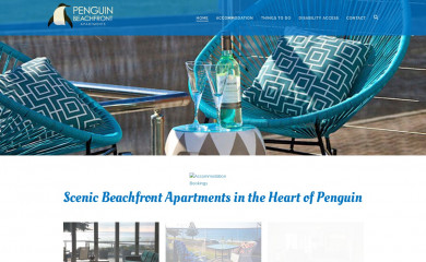 penguinbeachfront.com screenshot