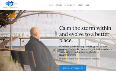 peninsulacounsellingsolutions.com.au screenshot