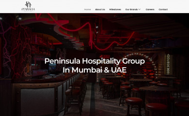 peninsulagroup.ae screenshot