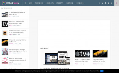 pensaremac.it screenshot