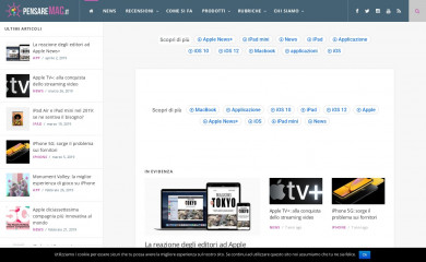 pensaremac.it screenshot