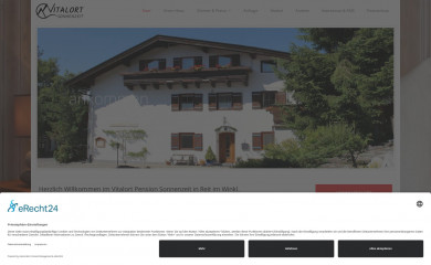 pension-sonnenzeit.de screenshot
