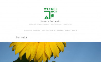pension-winkelhof.de screenshot