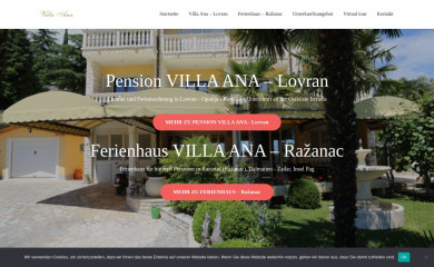 pension-villa-ana.de screenshot
