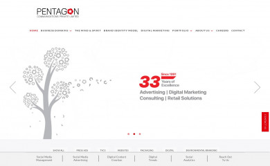 pentagononline.com screenshot