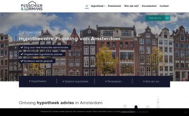 pesschierenlormans.nl screenshot