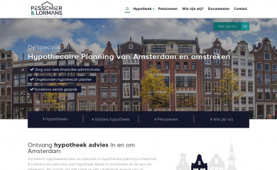 pesschierenlormans.nl screenshot