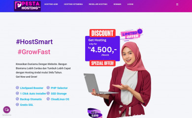 pestahosting.com screenshot